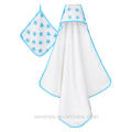 100% cotton baby towel organic cotton baby darling soft squeaky clean towel baby